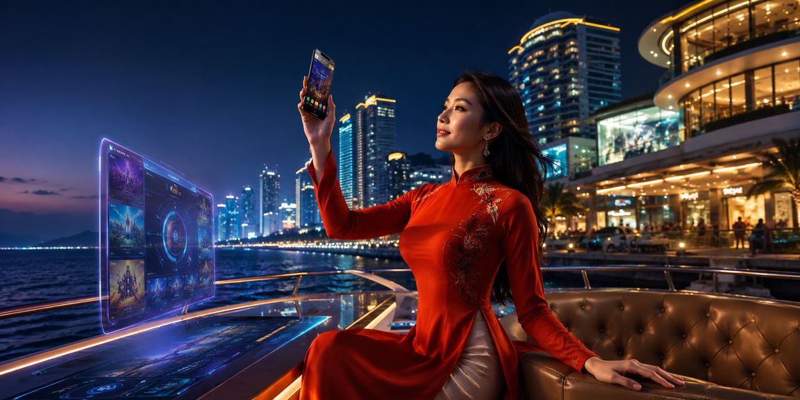 Người dùng đặt cược esports trên điện thoại tại Nha Trang