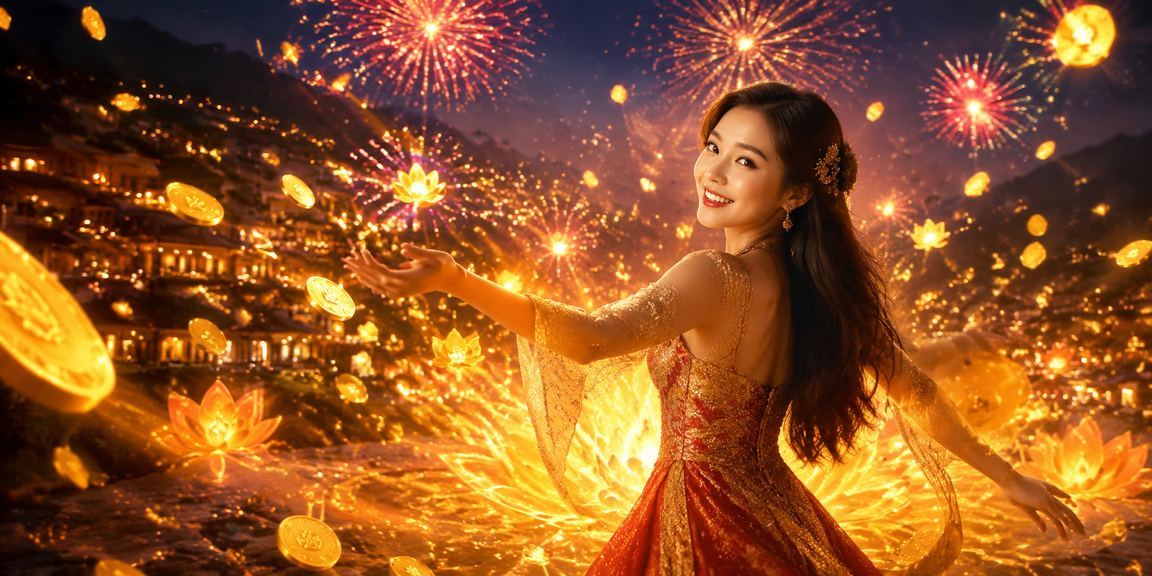 Lễ hội ánh đèn Sapa về đêm gợi liên tưởng đến không khí casino trực tuyến sôi động